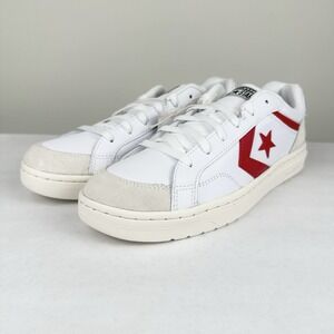 Converse Pro Blaze Classic Ox Men's Shoes Sneakers White Red Egret Size 10 NWT